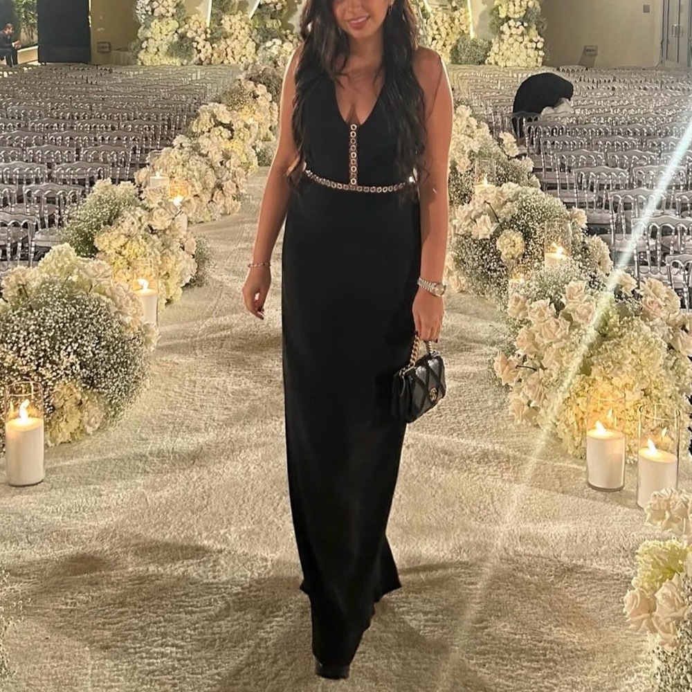 Alexander Wang Black V-neck Evening Gown - worn once great condition